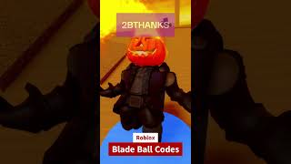 Blade Ball Codes  Codes for Roblox Blade Ball  October 2024 [upl. by Naed]