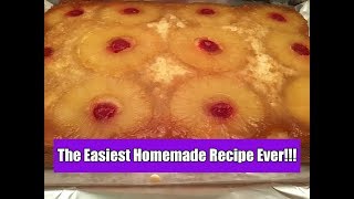 Episode 33  HOW TO MAKE PINEAPPLE UPSIDE DOWN CAKE REVISITED [upl. by Fishbein953]