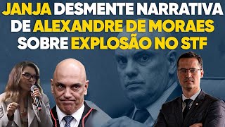 Que trapalhada Janja atrapalha planos de Moraes de usar explosões no STF contra anistia [upl. by Llenyaj]