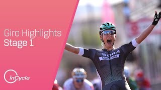 Giro dItalia 2017  Stage 1 Highlights  inCycle [upl. by Lavotsirc]