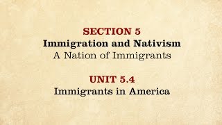 MOOC  Immigrants in America  The Civil War and Reconstruction 18501861  154 [upl. by Shriner]