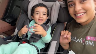 Road Trip To Chennai In Our New Car  Pearle Maaney  Srinish Aravind  Baby Nila [upl. by Dick]