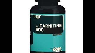 Carnitine Supplement Review LCarnitine Optimum Nutrition Review [upl. by Ahseikal]