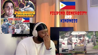 FILIPINO GENEROSITY amp KINDNESS CAUGHT ON CAMERA  Foreigngerms  EMOTIONAL REACTION​ [upl. by Alisen]