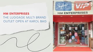 NEW LUGGAGE SHOP  KAROL BAGH GAFFAR MARKET DELHI  HM ENTERPRISES  NEW SHOP NEW OFFER [upl. by Verine689]