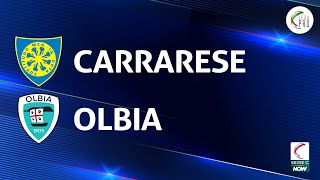 Carrarese  Olbia 10  Gli Highlights [upl. by Beare]