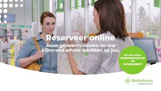 Boek al uw geneesmiddelen online met Multipharma [upl. by Euseibbob]