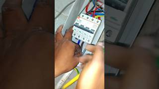 63 Amper LampT Mcb Connection viralshort ytviral viralyt mcb electric [upl. by Karolyn]