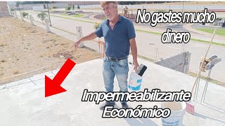 💧impermeabilizante Económico Para tapar Goteras PARA SIEMPRE🏠 [upl. by Lorianna]