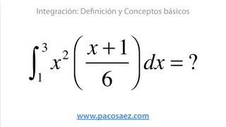 8 Integrales Resolución paso a paso ejemplo 3 [upl. by Laynad146]