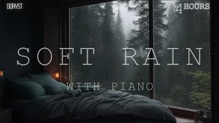 4hours  Relaxing Sleep Music  Soft Rain sleep  Piano Chill  Music Therapy  DorySt [upl. by Koffman]