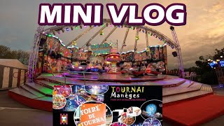 MINI VLOG  Foire aux attractions de Tournai  édition printemps 2024 jademhskz0912 [upl. by Beutner438]