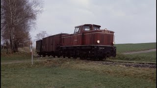 Das Öchsle Schmalspurbahn Ochsenhausen Warthausen in den 1980ern [upl. by Feinleib]