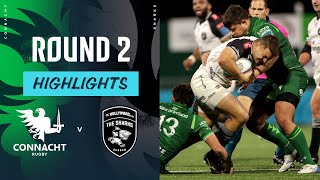 Connacht v Hollywoodbets Sharks  Highlights  Round 2  URC 202425 [upl. by Chickie]