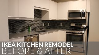 IKEA Kitchen Remodel Before amp After  Torrance CA [upl. by Irama942]