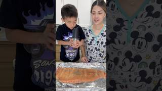 Cooking with a 5 year old part 1 of 2 [upl. by Julis]