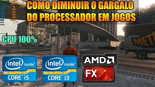 COMO TENTAR DIMINUIR O GARGALO DO PROCESSADOR EM JOGOS REPOST [upl. by Jobey]