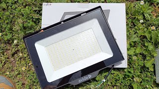 LED Reflektor 200W  Avide 200 watt fényvető 4000K 20000 lumen [upl. by Walczak]