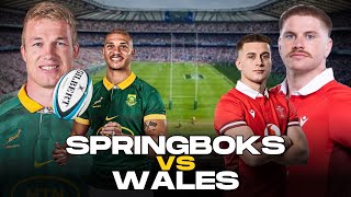 SPRINGBOKS vs WALES  Test Match Preview [upl. by Ardnaeed]