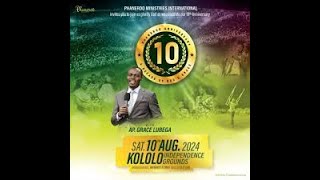 🔴 The Phaneroo 10th Anniversary Live Stream With Apostle Grace Lubega  Pastor Nathaniel Bassey [upl. by Nonnel]