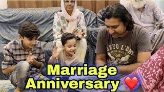 Marriage anniversary ❤️❤️ guess kitny sall hogye marriage ko 😱 trending apkashahzad vlog [upl. by Eelta]