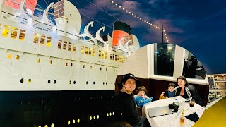 Queen Mary Ship Exploring And Restaurant Chelsea Chowder House amp Bar 2024 🚢 [upl. by Ydaj]