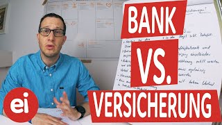 Lebensversicherung Bank oder Versicherung [upl. by Etnom]