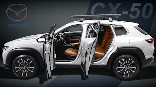 New Mazda CX50 2022  Much More Than Just Offroad Trim for CX5 SUV [upl. by Ennadroj627]