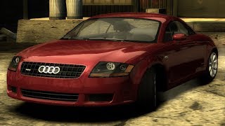 NFS Most Wanted  Audi TT 32 Quattro [upl. by Arikal]