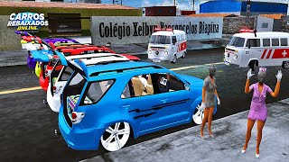 CARROS REBAIXADOS ONLINE  ROLE DOS ALUNOS DE SW4 PAREDÃO E APARECEU AS ENFERMEIRAS [upl. by Ettennek354]