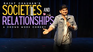 Societies amp Relationships  Standup comedy by Rajjat 52nd video [upl. by Pedroza867]