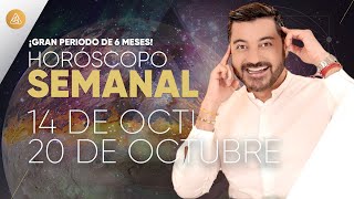 HORÓSCOPO SEMANAL del 14 al 20 de Octubre  Alfonso León Arquitecto de Sueños [upl. by Evers]