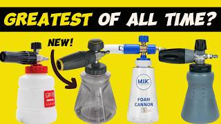 🔥NEW Active Foam Cannon Test amp Comparison  MJJC Foam Cannon Griots Foam Cannon  MTM Foam Cannon [upl. by Malanie]