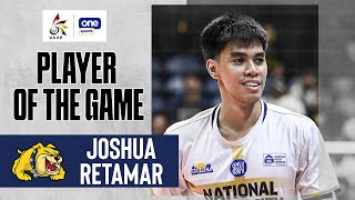 Joshua Retamar DELIVERS 17 EXC SETS for NU vs FEU 🙌  UAAP SEASON 86 MEN’S VOLLEYBALL [upl. by Gnos]