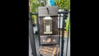 DYI Wood lanterns Wall Sconce [upl. by Hershell951]