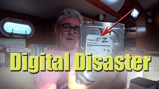 Small space storage and a digital disaster  Sailing A B Sea Ep016 [upl. by Bertolde]