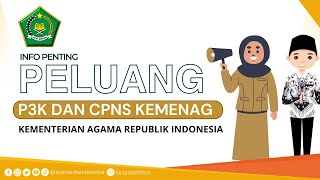 Pengumuman CPNS Kemenag 2024 [upl. by Eked]