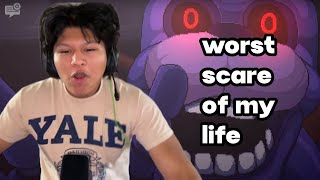 WORST SCARE OF MY LIFE FIVE NIGHTS AT FREEDYS INTO THE PIT PART 2 [upl. by Mcgannon]