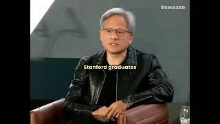 Jensen Huang the CEO of NVIDIA advises students that resilience is important for success [upl. by Iem906]