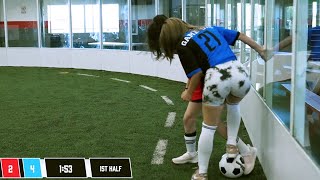 I love soccer  Alinity vs Emiru [upl. by Maryanna]