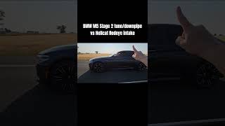 2019 Hellcat Redeye vs 2019 BMW M5 [upl. by Magnum]