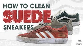 How To Clean Your Suede Sneakers  The BEST Way [upl. by Roley629]