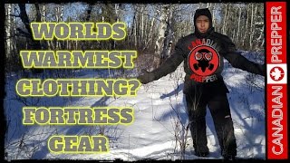 The Warmest Winter Survival Clothing Fortress Gear  Canadian Prepper [upl. by Naux]