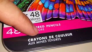 PRISMACOLOR PREMIER SET DE 48 COLORES SUPER MEGA HIPER UNBOXING PODER INFINITO [upl. by Cain]