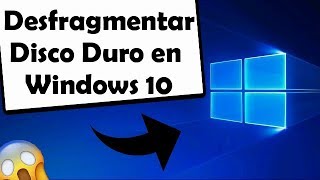 Como DESFRAGMENTAR un Disco Duro WINDOWS 10  Sin Errores  2020 [upl. by Nnailuj824]