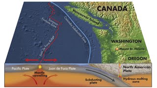 Cascadia Earthquake Animation 90 [upl. by Brandice]