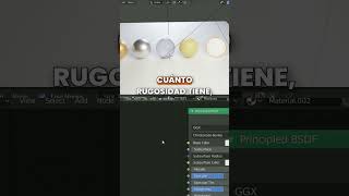 ¡Domina los Nodos PBR en Blender shorts [upl. by Toulon]