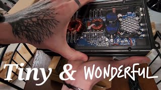 unboxing down4sound D4S MM1000 mini Maxx 1000w mono mini amplifier [upl. by Aerdnahc793]