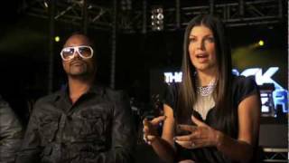 Black Eyed Peas  INTERVIEW  Live Walmart Soundcheck [upl. by Cecile]