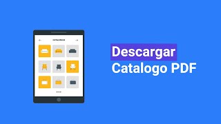 Botón para descargar catálogo de productos en PDF [upl. by Sevik]